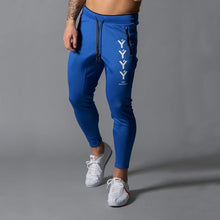 Load image into Gallery viewer, New Men's Casual Gyms Jogger Pants LYFT Fitness Sweatpants Joggers Black Blue Cotton Sweatpants Male Elastic Workout Sport Pants