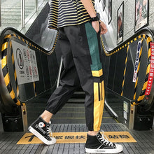 Load image into Gallery viewer, Streetwear Hip hop Joggers Pants Men Loose Harem Pants Ankle Length Trousers Sport Casual Sweatpants White Techwear