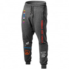 Load image into Gallery viewer, New Quality Fleece trousers Men Casual Pants TRAVIS SCOTT ASTROWORLD Letter Print Fitness Sport Mens Joggers Pants Sweatpants