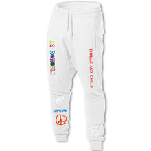 Load image into Gallery viewer, New Quality Fleece trousers Men Casual Pants TRAVIS SCOTT ASTROWORLD Letter Print Fitness Sport Mens Joggers Pants Sweatpants