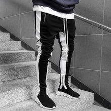 Load image into Gallery viewer, Rosetic HOT Casual Pants Men Joggers Striped Side Fashion Sport Sweatpants Mens Tracksuit Black Gothic Trousers 2020 Streetwear