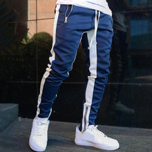 Load image into Gallery viewer, Rosetic HOT Casual Pants Men Joggers Striped Side Fashion Sport Sweatpants Mens Tracksuit Black Gothic Trousers 2020 Streetwear