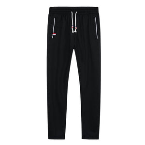 Casual Men Pants Thin Breathe Comfort Cotton Sport Trousers Elastic waist Plus size 6XL Loose Sweatpants