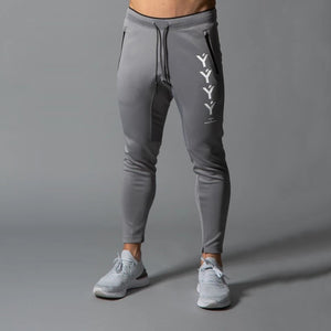New Men's Casual Gyms Jogger Pants LYFT Fitness Sweatpants Joggers Black Blue Cotton Sweatpants Male Elastic Workout Sport Pants
