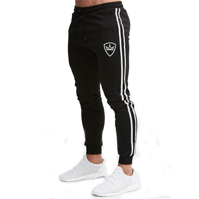 Men Jogging Pants Running Trousers Fitness Sport Pencil Pants Men Cotton Soft Bodybuilding Joggers Gym Trousers Running Tights