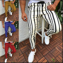 Load image into Gallery viewer, Men&#39;s sports running pants solid color football pant training sport pants elasticity male jogging bodybuilding
