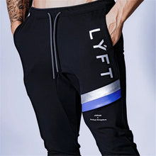 Load image into Gallery viewer, JP&amp;UK LYFT2020 Men&#39;s Fitness Training Running Pants Pocket Cargo Side Zipper Workout Sport Trousers Cotton Men Gym Jogging Pants
