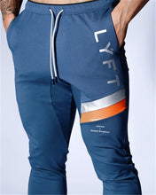 Load image into Gallery viewer, JP&amp;UK LYFT2020 Men&#39;s Fitness Training Running Pants Pocket Cargo Side Zipper Workout Sport Trousers Cotton Men Gym Jogging Pants
