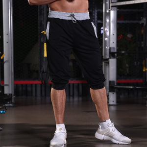 Fashion 2020 Outdoor Summer Sport Running Drawstring Slim Stretch Bermuda Swimwear Beach Mens Quick Dry Board Capri Pants Men's