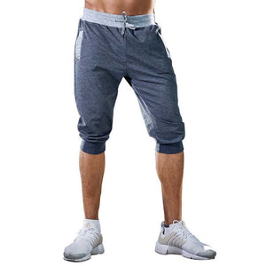 Fashion 2020 Outdoor Summer Sport Running Drawstring Slim Stretch Bermuda Swimwear Beach Mens Quick Dry Board Capri Pants Men's