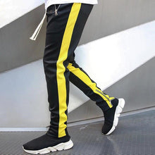 Load image into Gallery viewer, Rosetic HOT Casual Pants Men Joggers Striped Side Fashion Sport Sweatpants Mens Tracksuit Black Gothic Trousers 2020 Streetwear
