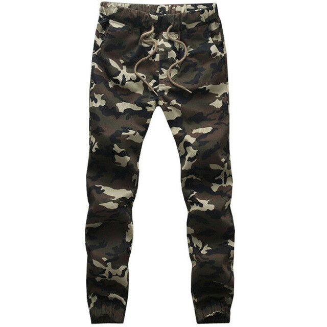 Stylish Vogue Men Military Camouflage Pants Joggers Sport Running Sweatpants