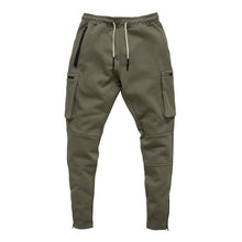 Load image into Gallery viewer, 2020 Fitness Men Cargo Pants Multi-Pocket Fashion Tactical Jogging Men Camo Sport Pencil Pants Male Brand Clothing Sportwear
